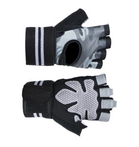 ถุงมือหนังนีโอพรีนสำหรับยกน้ำหนักปรับแต่งโลโก้ได้ - Product Image 4