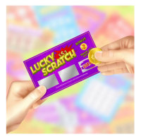 Cartes à gratter personnalisées en gros, cartes de vœux promotionnelles haut de gamme, papier et carton écologiques, impression de logo