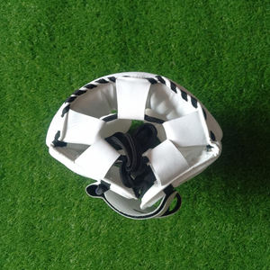 100% cuero Original de calidad superior logotipo personalizado protector de cabeza de boxeo diseño personalizado y color ganador protector de cabeza de boxeo profesional - Product Image 2