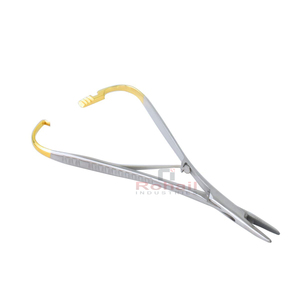 Soporte de aguja laparoscópica, 3mm, 5mm, sinusal, mango tipo V - Product Image 2