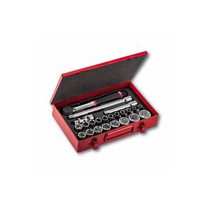 Usag Assorted Sheet Steel <b>Box</b> with 23pcs Hexagonal Sockets Product Category Socket - Product Image 1