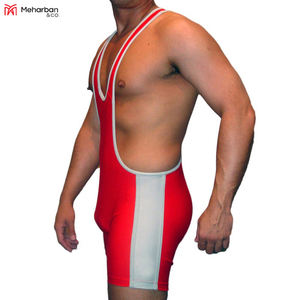 ชุดมวยปล้ำไซส์พิเศษสำหรับผู้ชายชุดออกกำลังกาย - Product Image 5