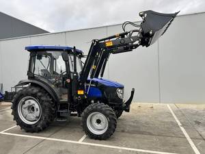 Livraison Gratuite M704 TB-3 Tracteur 65 CV 4x4 Diesel 4 Cylindres 12F+12R Réversible Hydraulique 35 L/min Châssis Agricole Robuste - Product Image 3