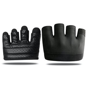 Hot <b>Sale</b> Custom Half-finger Neoprene High Quality Unisex <b>Weight</b> Lifting Gloves Gym Support Extra Grip Breathable Fitness - Product Image 1