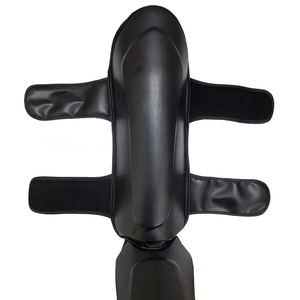 Espinilleras de Fútbol para Jóvenes y Adultos, Protección de Cuero, Ligeras, Transpirables, Cierre de Gancho y Bucle de Alta Calidad - Product Image 6