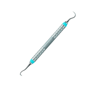 Détartreur dentaire professionnel U15/33 Towner-Jacquette |   Premium # 6 poignées en acier satiné au design élégant |   Double embout chirurgical réutilisable de qualité chirurgicale - Product Image 2