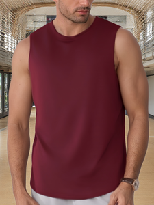 Camiseta sin Mangas para Entrenamientos de Verano y Running, Venta Directa de Fábrica, Tejido Transpirable, Cuello en V, Estilo Urbano, Ropa Deportiva - Product Image 3