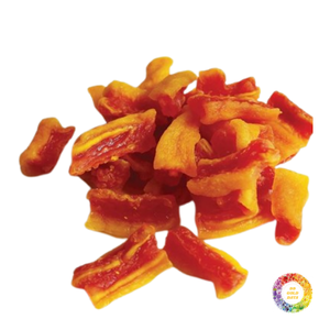 Chips de papaya seca roja Rodajas de fruta de papaya de Vietnam Snack natural para té, batidos, horneado, uso directo Rebanada de fruta tropical a granel - Product Image 1