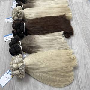 Extensiones de cabello crudo humano 100% vietnamita de alta calidad, fábrica de Vietnam - Product Image 2