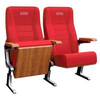 Chaise fixe pour auditorium, salles de conférence, cinémas, théâtres et sièges institutionnels