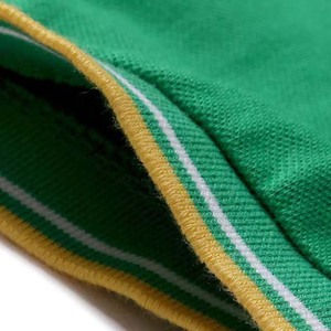 Vente en gros de vêtements de haute qualité pour hommes polos entraînement Gym Fit séchage rapide respirant grande taille manches courtes design rayé OEM - Product Image 6