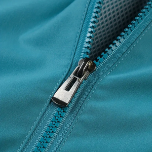 Chaqueta de béisbol ligera de bloque de color hip-hop para hombre, prendas de vestir exteriores con cremallera y cuello levantado deportivo informal, cortavientos para exteriores - Product Image 3