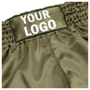 Logotipo personalizado Muay Thai Shorts Kick Boxing Shorts en alto grado MMA Fighting Gym Boxing Shorts - Product Image 2