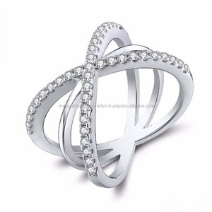 Meilleur à la main arc-en-ciel pierre de lune Cabochon bague en pierres précieuses bijoux de mode argent laiton broche réglage pour fête anniversaire - Product Image 5