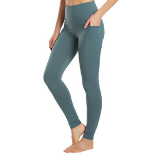 Custom High Quality <b>Women's</b> Seamless Yoga <b>Leggings</b> Solid <b>Pattern</b> Fitness Sportswear for Gym Stretch Wear - Product Image 5