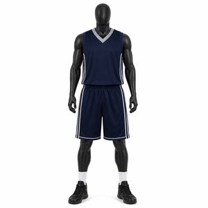 Uniforme de Baloncesto Transpirable de Alta Calidad, 100% Poliéster, Sublimado, Pantalones Cortos Deportivos para Equipo, Venta al Por Mayor OEM - Product Image 1
