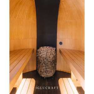 Iglucraft Iglusauna pour 4 à 6 personnes, couverture de sauna de qualité pour un confort et une relaxation optimaux - Product Image 6