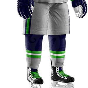 Uniforme de equipo de hockey sobre hielo de moda, ajuste cómodo, jersey transpirable, pantalones duraderos, equipo ajustable para partidos de práctica - Product Image 6