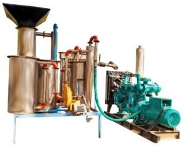 Usine de gazéification de biomasse conviviale d'une capacité de production de 100 kw. Syngas modèle autonome à tirage descendant à haute valeur calorifique - Product Image 4