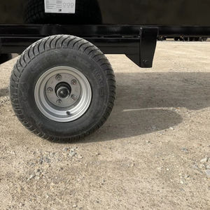 Mini <b>Trailer</b> Farming Dump <b>Trailer</b> with Single Bumper High Productivity 4-Year Warranty Made in Manitoba Motor & Gear - Product Image 1