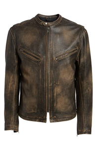 Chaqueta de Cuero Casual Pakistaní al por Mayor para Hombre, Talla Grande, Transpirable, Resistente al Viento, Nuevo Diseño OEM para Motocicleta, Venta Directa del Fabricante - Product Image 2