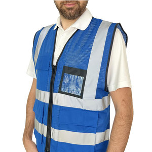 Nouveau style, design personnalisé, gilet de sécurité haute visibilité imperméable et respirant, vêtements de travail, streetwear, vente chaude - Product Image 2