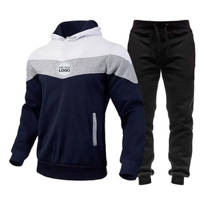 Ensemble de survêtement en molleton pour homme, taille 3XL, ensemble assorti - Product Image 5