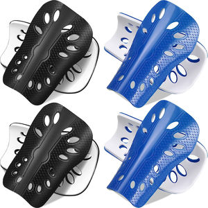 แผ่นรองหน้าแข้ง EVA ระบายอากาศได้ดีแผ่นป้องกันหน้าแข้งน้ำหนักเบาไม่มีลายปกป้องสุขภาพ - Product Image 2