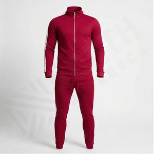 Premium Quality Tracksuit Jogger Set High Quality Logo Men Sweatpants <b>Hoodie</b> Set Cotton Zip Up Two Piece Set Sports Jogging <b>Gym</b> - Product Image 1