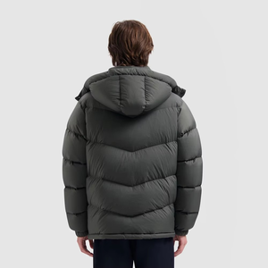 Veste matelassée pour hommes nouveau style, vestes chaudes, manteau d'hiver matelassé, vêtements d'extérieur décontractés, mode OEM, ODM, veste d'hiver personnalisée - Product Image 5