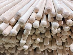 Gran oferta, hilo italiano, madera de eucalipto, 120 cm, palos de escoba portátiles con cabeza de plástico, hecho en Vietnam - Product Image 2