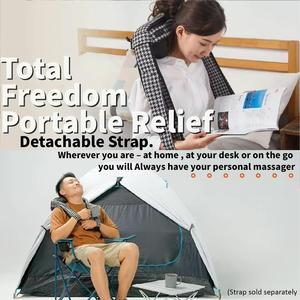 Masajeador de Cuello y Hombros Shiatsu OEM/ODM con Movimiento de Amasamiento 3D con Calor, Silencioso 50 dB, Control de Tiempo - Product Image 3