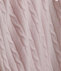 Coperta per Neonati in Puro Cashmere Mongolo 100% Lavorato a Maglia, Ecologica, Anti-Pilling, Confortevole e di Lusso, Personalizzabile all'Ingrosso - Product Image 3