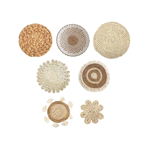 Best Selling <b>Round</b> Shape High Quality Export Oriented Wholesale Jute <b>Placemat</b> Neutral Woven Table Jute Mat From Bangladesh - Product Image 6