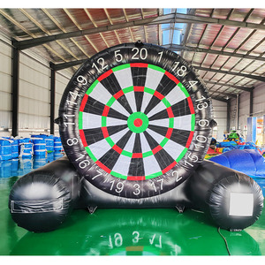 Gran Castillo Hinchable con Tablero de Dardos, Juego Comercial para Parques y Carnavales al Aire Libre, con Marco de Fibra de Vidrio para Deportes de Tiro al Blanco - Product Image 1