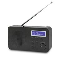 DB-28 Tragbares Radio mit DAB Plus/DAB/FM-Unterstützung, Betrieb mit 4 AA-Batterien