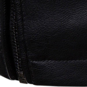 Meilleures ventes de vestes en cuir de mouton pour hommes, coupe ajustée imperméable, prix raisonnable et dernier style avec services ODM - Product Image 5