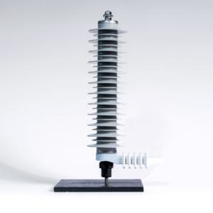 ตัวป้องกันไฟกระชากไฟฟ้า Vina 6/9/12/15/18/24/27/33/42/48kV โลหะออกไซด์การผลิตที่ทันสมัยแรงดันสูง - Product Image 1