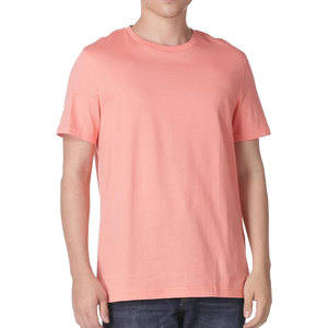 T-shirts 100% coton avec logo personnalisé pour hommes T-shirt vierge lavé lourd 180gsm de haute qualité à prix d'usine - Product Image 1