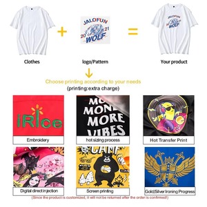 Personnalisé Designer Hommes 100% Coton À Manches Courtes Coupe Ample T-Shirt O-Neck Tricoté Lettre Imprimer Street Wear Fabricants De Mode - Product Image 6