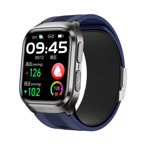 Montre connectée S17 Healthy Air Pump avec écran AMOLED de 2,06 pouces, batterie de 530 mAh, ECG, SOS, analyse corporelle, suivi de la forme physique, pour les personnes âgées - Product Image 1