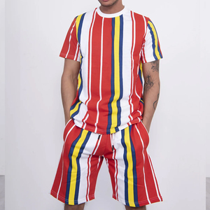 STRONG REAPERS SPORTS 2025 – Nouveauté T-shirt et short pour homme, style décontracté d'été, respirant, couleur unie, polyester/coton - Product Image 3