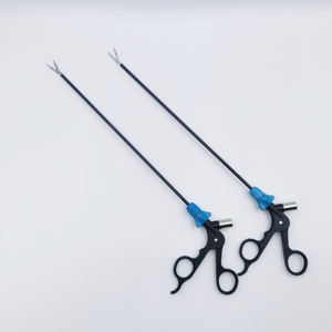 Alta Qualidade Reutilizável 5mm Bipolar Eletrodo Forceps Aço Laparoscópica Maryland <span class=keywords><strong>Dissector</strong></span> para Cirurgia Abdominal