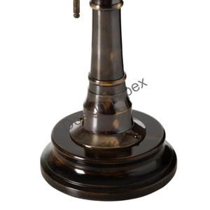 Roue de bateau nautique, télégraphe antique, objet décoratif, décoration de table, articles faits à la main, télégraphe vintage, style du milieu du siècle - Product Image 3