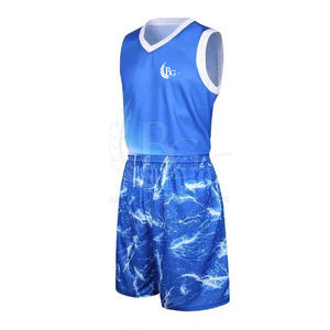 100% polyester matériel de haute qualité meilleure conception personnalisée vêtements de sport de plein air uniforme de basket-ball - Product Image 2