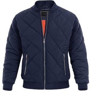 Nouveau blouson d'aviateur pour hommes hiver automne Streetwear veste matelassée chaude rembourrée blousons d'aviateur pour hommes vente en gros - Product Image 1