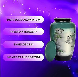 World Wide Supply La plus haute qualité 100% en aluminium fait des urnes funéraires/de crémation pour adultes au prix de gros - Product Image 5