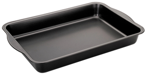 Teglia da forno in acciaio, modello Moka, 40.5x26.5x5 (Ibili 822037) - Product Image 1