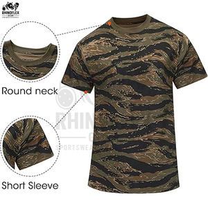 Camisetas de Camuflaje para Hombre, de Alta Calidad, Más Vendidas, Diseño Nuevo, Tejidas, de Bajo Precio, Térmicas - Product Image 2