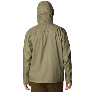 Chaqueta de lluvia hecha a medida de alta calidad para hombres Chaqueta de lluvia resistente súper impermeable de nailon personalizada - Product Image 3